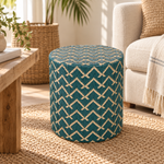 Sage Woven Stool