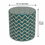 Sage Woven Stool