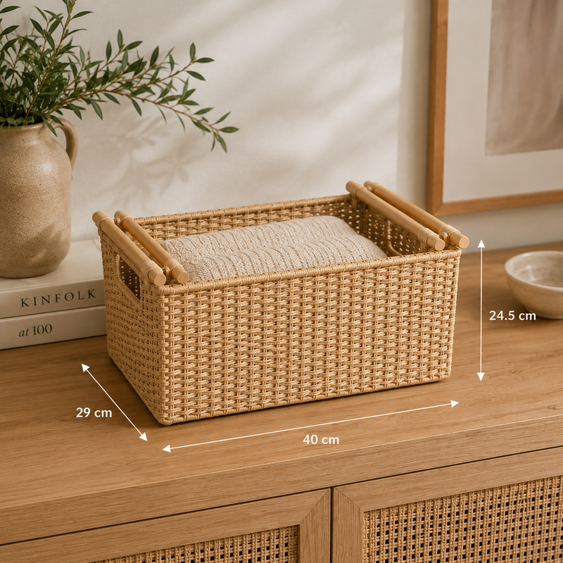 Capucine Wicker Basket Set